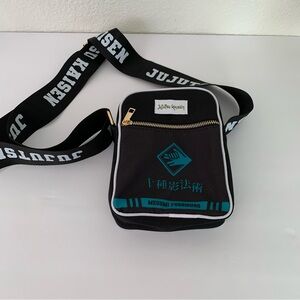 Jujutsu Kaisen Megumi Fushiguro Crossbody Bag Black White Age 15 years and Over